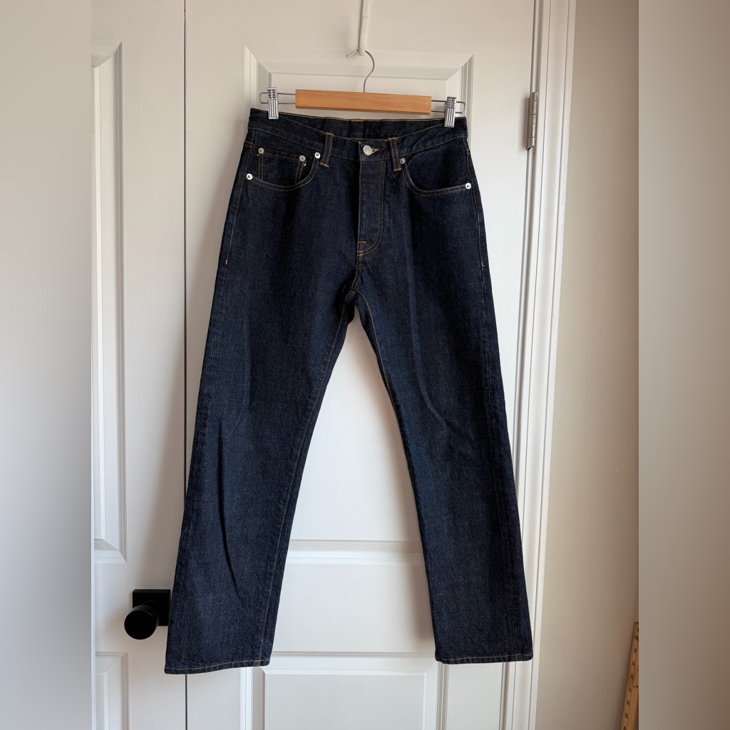 Fortela 965 John Japan Selvedge Denim 5 Pocket Regular Fit Indigo Rinse Size 25